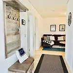 Appartement Nordlicht, - Moderne In Direkter Strandnaehe Mit Eigenem Eingang, Sauna, Kaminofen, Terrasse Und Parkplatz