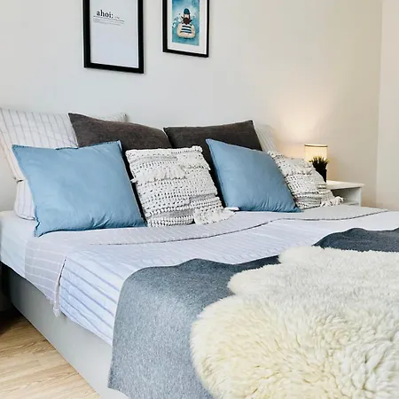 アパート Nordlicht, - Moderne In Direkter Strandnaehe Mit Eigenem Eingang, Sauna, Kaminofen, Terrasse Und Parkplatz *