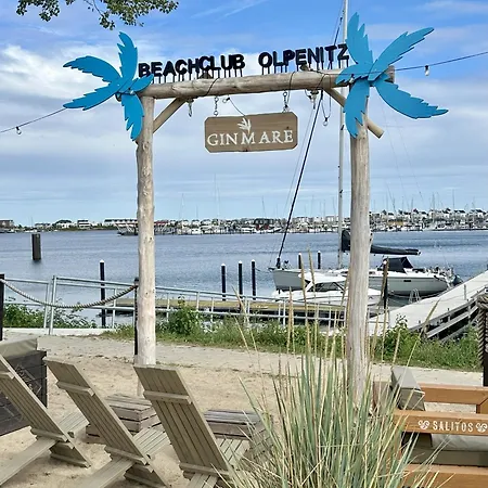 Nordlicht, - Moderne In Direkter Strandnaehe Mit Eigenem Eingang, Sauna, Kaminofen, Terrasse Und Parkplatz アパート オルペニッツ