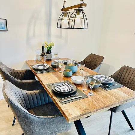 Nordlicht, - Moderne In Direkter Strandnaehe Mit Eigenem Eingang, Sauna, Kaminofen, Terrasse Und Parkplatz * オルペニッツ