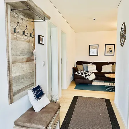 アパート Nordlicht, - Moderne In Direkter Strandnaehe Mit Eigenem Eingang, Sauna, Kaminofen, Terrasse Und Parkplatz